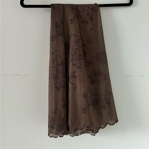 Motel Rocks brown floral maxi dress